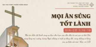 Mọi Ân Sủng Tốt Lành – 18/11/2024