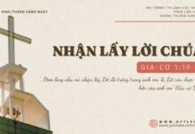 Nhận Lấy Lời Chúa – 19/11/2024