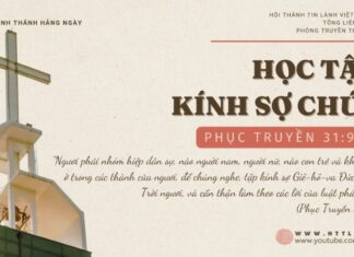 Học Tập Kính Sợ Chúa – 20/11/2024