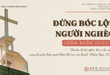 Đừng Bóc Lột Người Nghèo – 24/11/2024