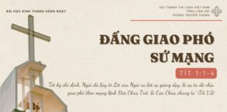 Đấng Giao Phó Sứ Mạng – 25/11/2024