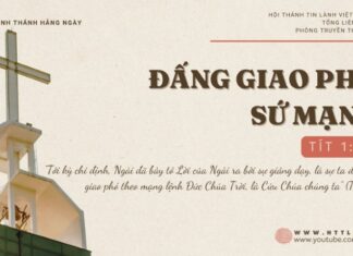 Đấng Giao Phó Sứ Mạng – 25/11/2024