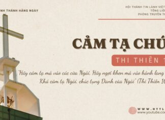 Cảm Tạ Chúa – 28/11/2024