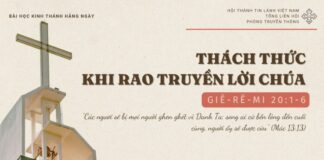 Thách Thức Khi Rao Truyền Lời Chúa – 3/11/2024