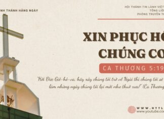Xin Phục Hồi Chúng Con – 30/11/2024