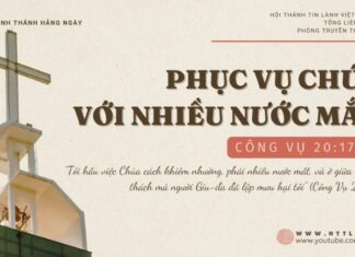 Phục Vụ Chúa Với Nhiều Nước Mắt – 5/11/2024