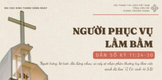 Người Phục Vụ Lằm Bằm – 9/11/2024