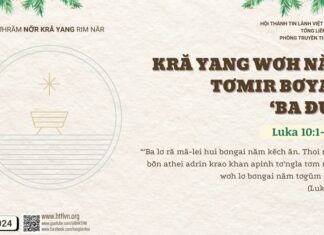 Kră Yang Wơh Năm Tơmir Bơyan ‘Ba Đum – 1/12/2024