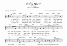 Bài hát: CHỐN NÀO