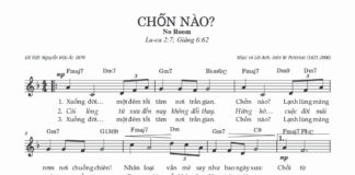 Bài hát: CHỐN NÀO