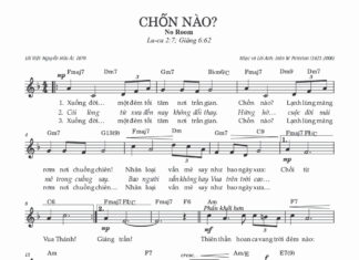 Bài hát: CHỐN NÀO