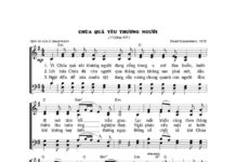 Bài hát Giáng sinh: CHÚA QUÁ YÊU THƯƠNG NGƯỜI