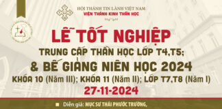 Viện Thánh Kinh Thần Học: Lễ Tốt Nghiệp Và Bế Giảng Niên Học 2024