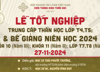 Viện Thánh Kinh Thần Học: Lễ Tốt Nghiệp Và Bế Giảng Niên Học 2024