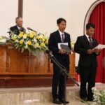 MS Bùi Phụng, UV TLH thực hiện Nghi thức Bổ Nhiệm và Công bố Giáo vụ lệnh cho 5 tôi tớ Chúa (2)