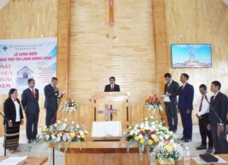 Lâm Đồng: Khánh Thành Và Cung Hiến Nhà Thờ Tin Lành Hàng Làng