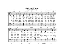 Bài hát: SỐNG VỚI SỨ MẠNG