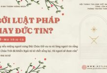 Bởi Luật Pháp Hay Đức Tin? – 11/12/2024