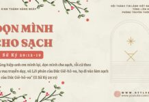 Dọn Mình Cho Sạch – 14/12/2024