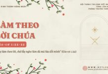 Làm Theo Lời Chúa – 18/12/2024