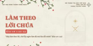 Làm Theo Lời Chúa – 18/12/2024