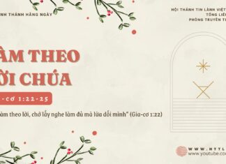 Làm Theo Lời Chúa – 18/12/2024