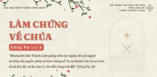 Làm Chứng Về Chúa – 2/12/2024
