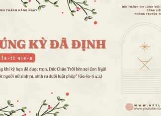 Đúng Kỳ Đã Định – 21/12/2024