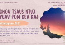 Qhov Tsaus Ntuj Yuav Pom Kev Kaj – 22/12/2024