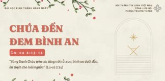 Chúa Đến Đem Bình An – 24/12/2024