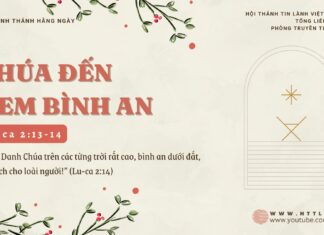 Chúa Đến Đem Bình An – 24/12/2024