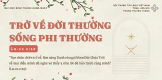 Trở Về Đời Thường Sống Phi Thường – 25/12/2024