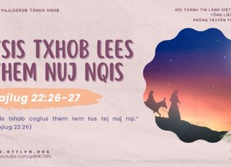 Tsis Txhob Lees Them Nuj Nqis – 29/12/2024