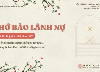 Chớ Bảo Lãnh Nợ – 29/12/2024