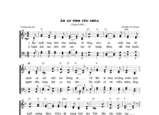 Bài hát Giáng sinh: ẤM ÁP TÌNH YÊU CHÚA