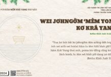 Wei Jơhngơ̆m ‘Mêm Yom Kơ Kră Yang – 26/12/2024