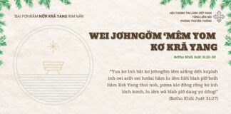 Wei Jơhngơ̆m ‘Mêm Yom Kơ Kră Yang – 26/12/2024