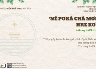 ‘Nĕ Pơkă Chă Mơng Hre Kơ Đe – 29/12/2024