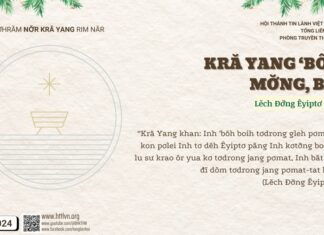 Kră Yang ‘Bôh, Mơ̆ng, Băt – 31/12/2024