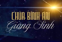 Bài thơ: CHÚA BÌNH AN GIÁNG SINH