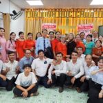 Chụp hình lưu niệm nhân ngày Công bố Điểm nhóm Long Bình