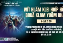 Wĭt Hlăm Klei Hdĭp Hŏng Bruă Klam Yuôm Bhăn – 25/12/2024