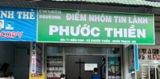 Đồng Nai: Công Bố Quyết Định Thành Lập Điểm Nhóm Tin Lành Phước Thiền – HTTL Nguyễn Tri Phương