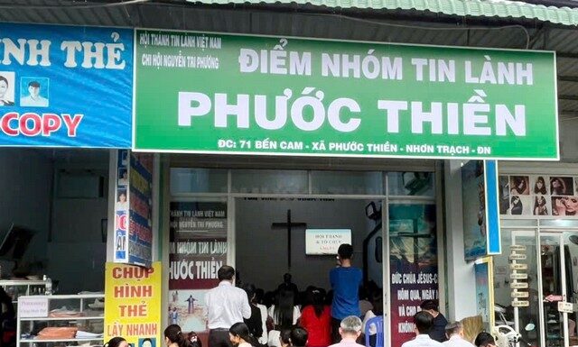 Đồng Nai: Công Bố Quyết Định Thành Lập Điểm Nhóm Tin Lành Phước Thiền – HTTL Nguyễn Tri Phương