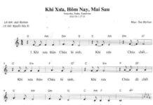 Bài hát: KHI XƯA – HÔM NAY – MAI SAU