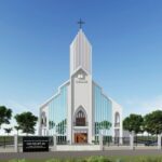 PHỐI CẢNH NHÀ THỜ TIN LÀNH MỸ AN ĐANG KHỞI CÔNG XÂY DỰNG