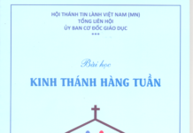 UB.CĐGD: GIỚI THIỆU BÀI HỌC KINH THÁNH CHO CÁC BAN NGÀNH