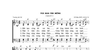 Bài hát Giáng sinh: VUI BÁO TIN MỪNG