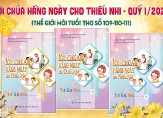 GIỚI THIỆU LỜI CHÚA HẰNG NGÀY CHO THIẾU NHI – QUÝ I NĂM 2025