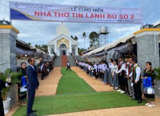 Đắk Nông: Cung Hiến Nhà Thờ Tin Lành Chi Hội Bu So 2